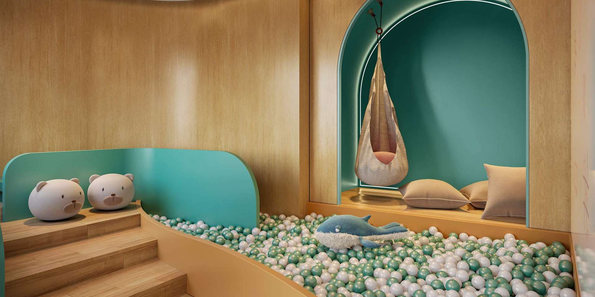 PERSPECTIVA DO ESPAÇO KIDS