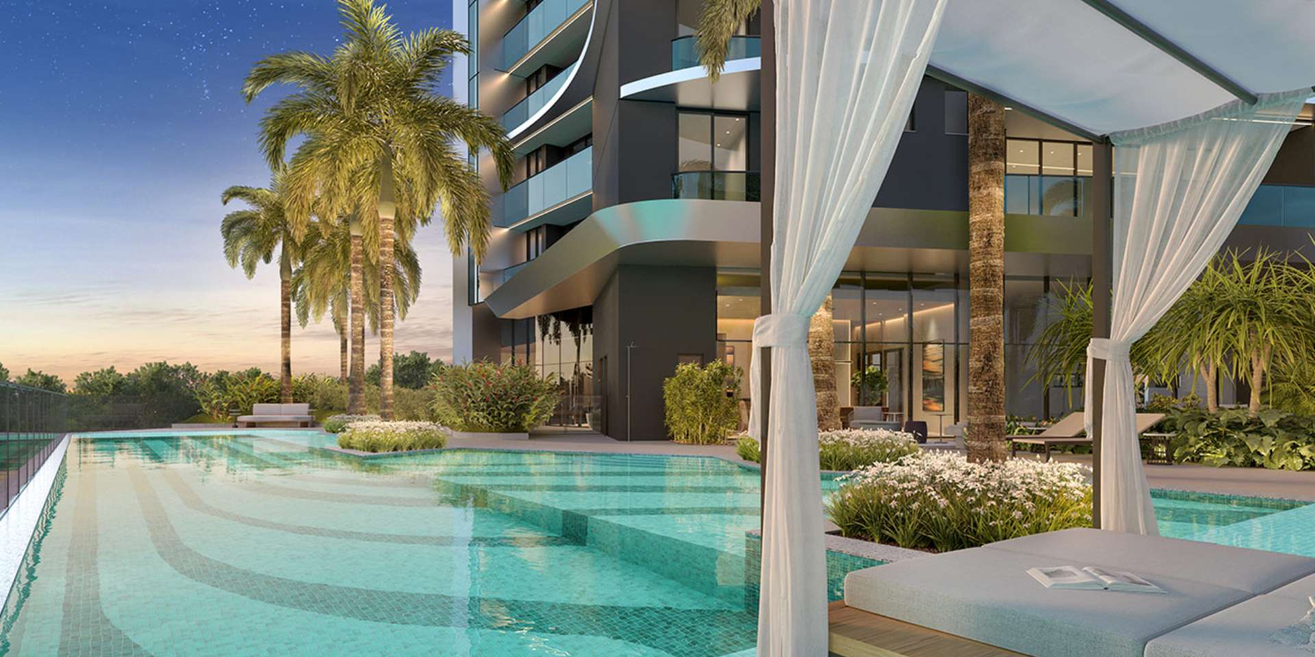 PERSPECTIVA DA PISCINA