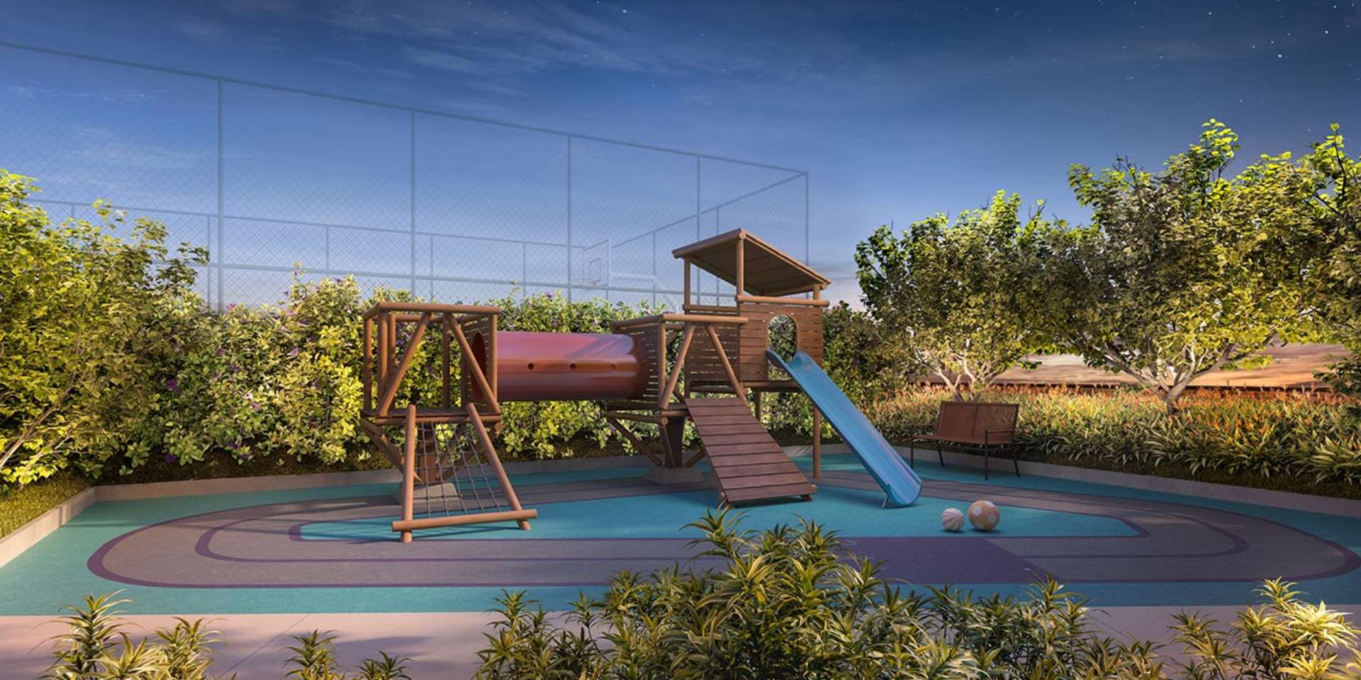 PERSPECTIVA DO PLAYGROUND